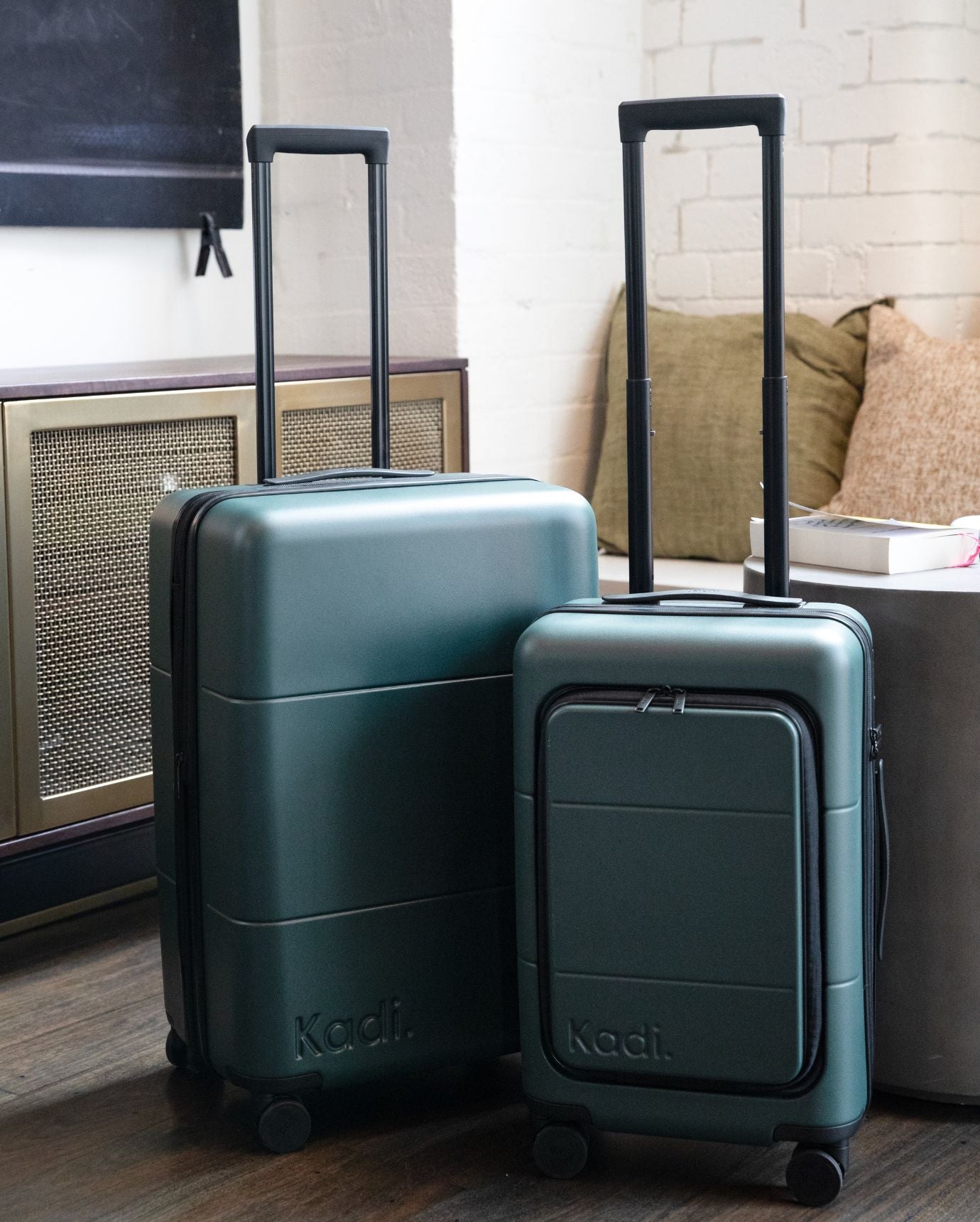 Carry-On Business in Forest Green
