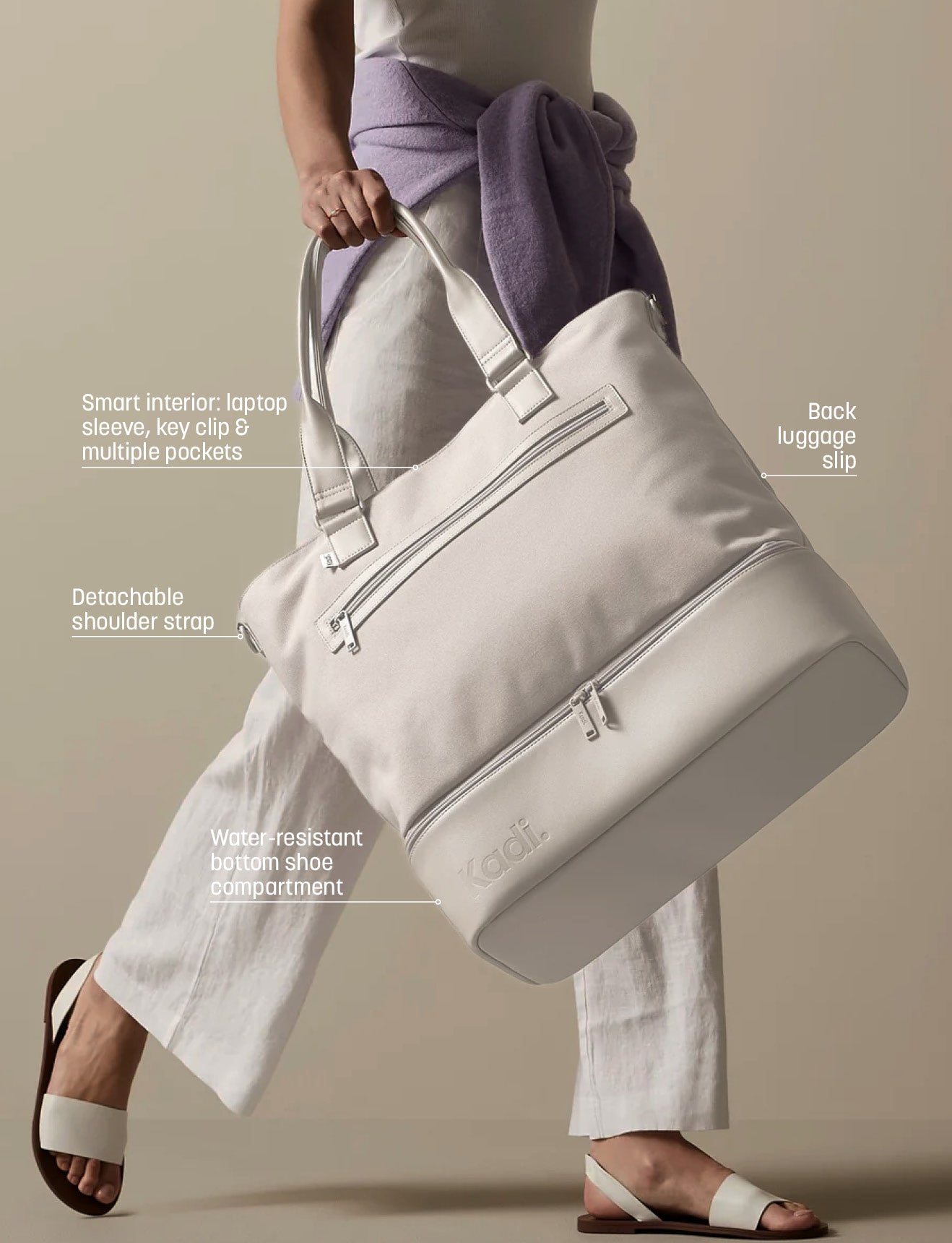 Weekender in Ivory