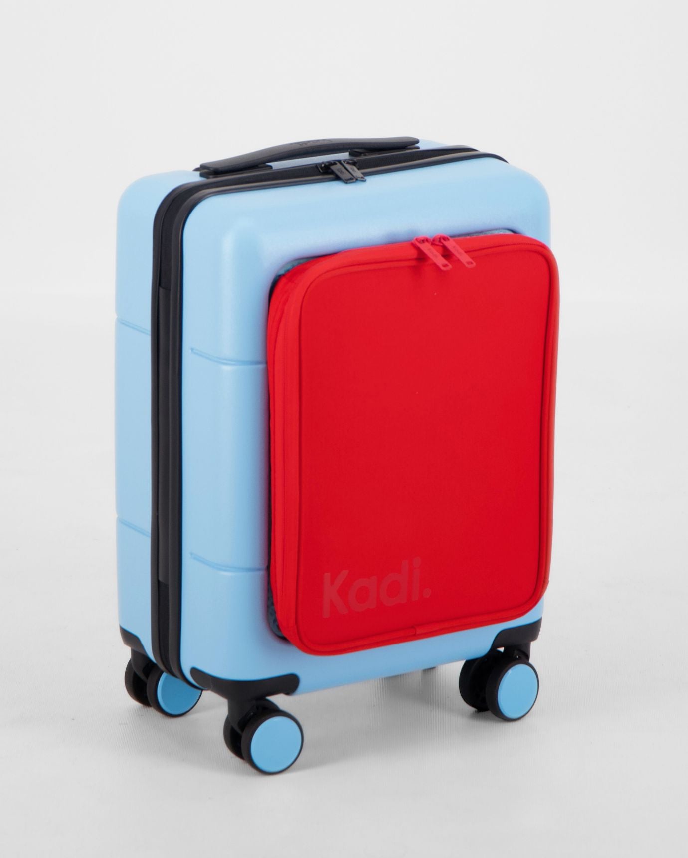 Kids Carry-On Adventure in Light Blue/Red