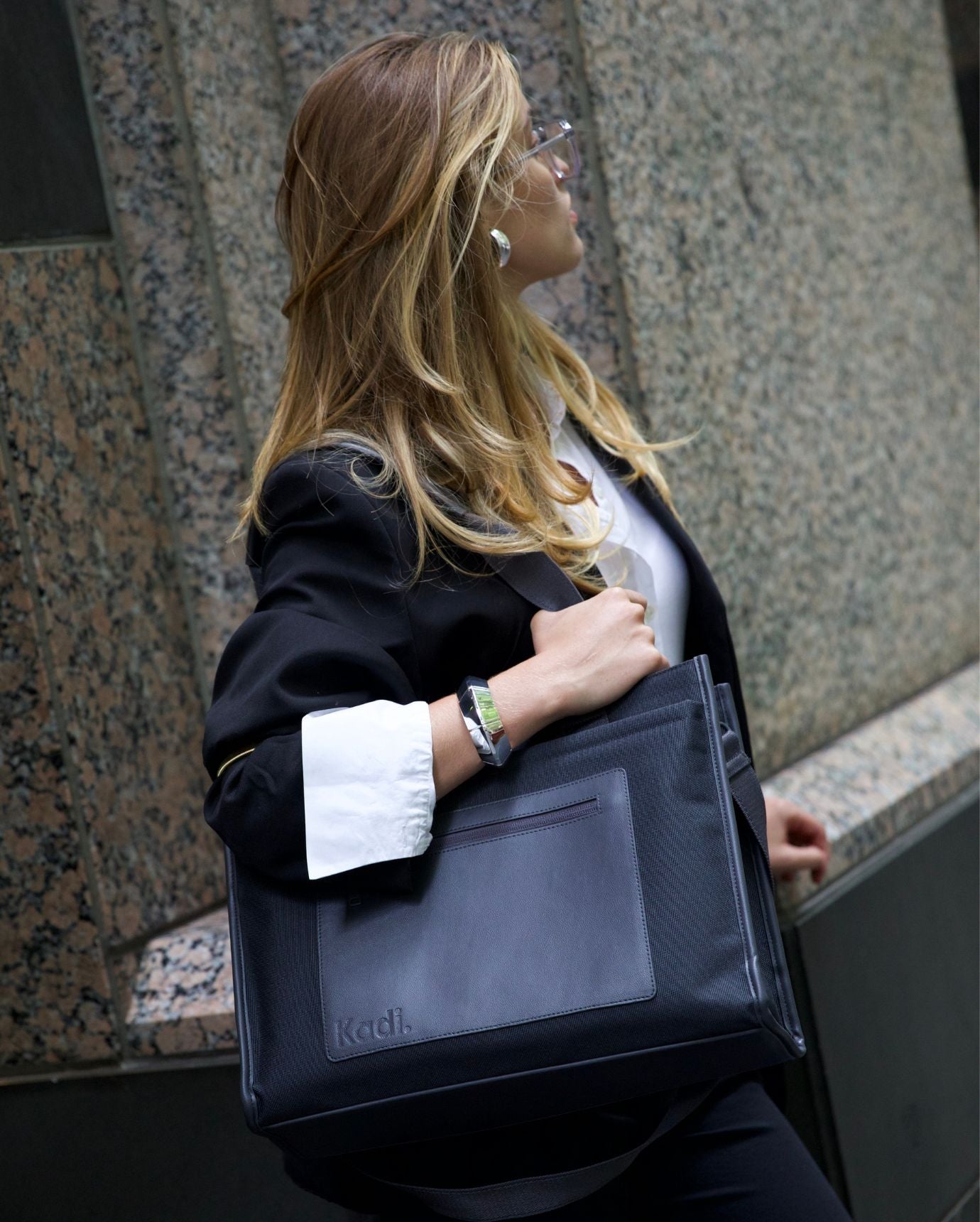Commuter Tote in Charcoal