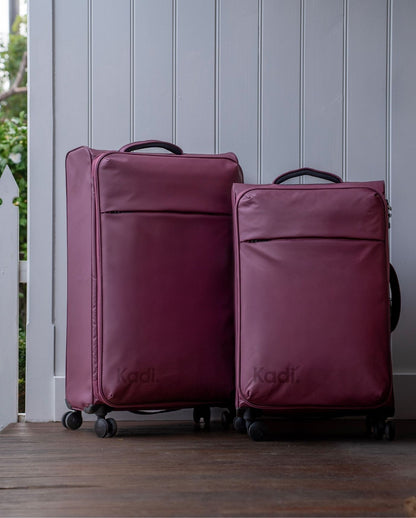 Cloud Check-In Medium in Plum