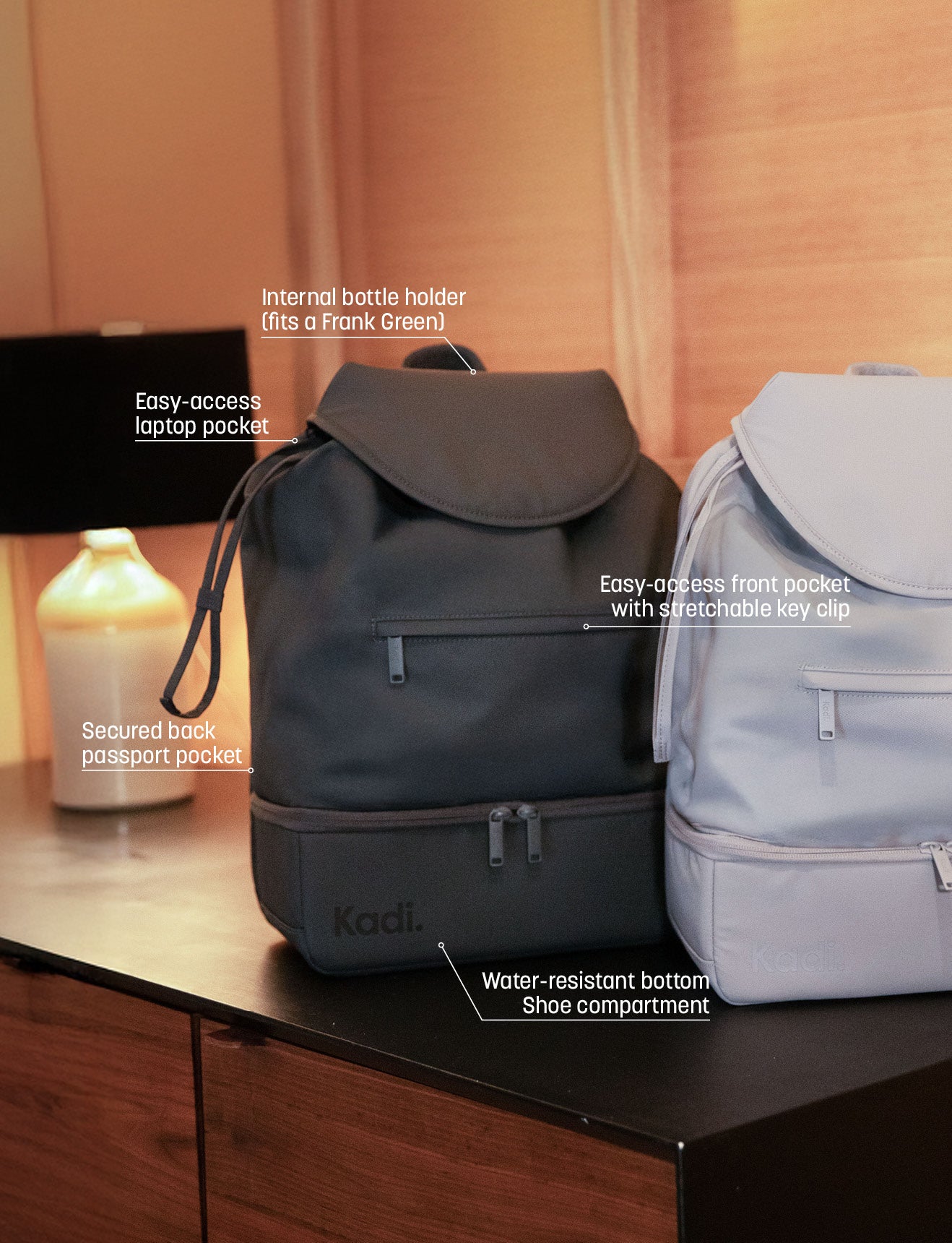 Everyday Backpack in Charcoal