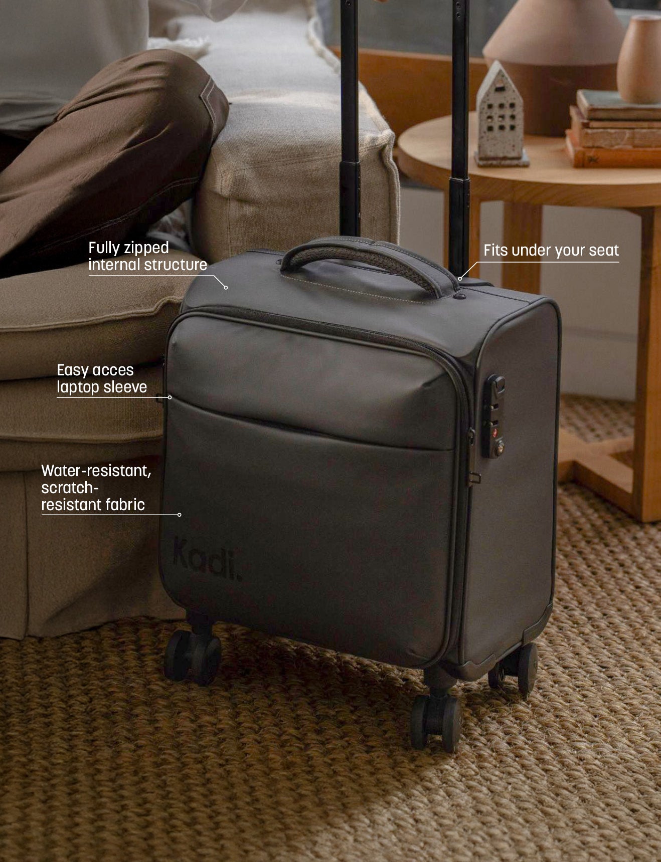 Cloud Underseater in Charcoal