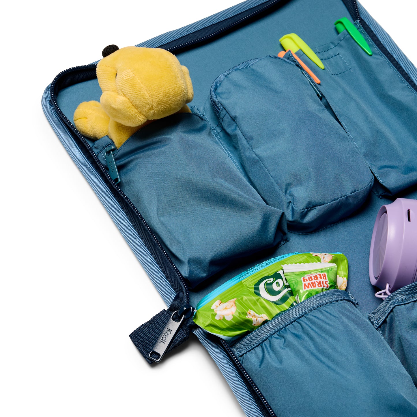 Kids Carry-On Adventure in Mid Blue/Navy