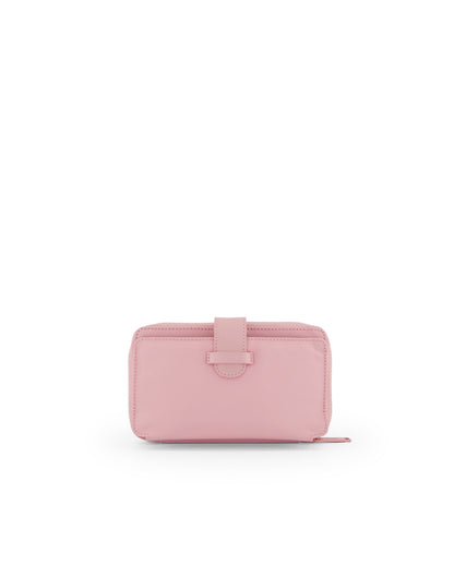Travel Wallet in Dusty Pink