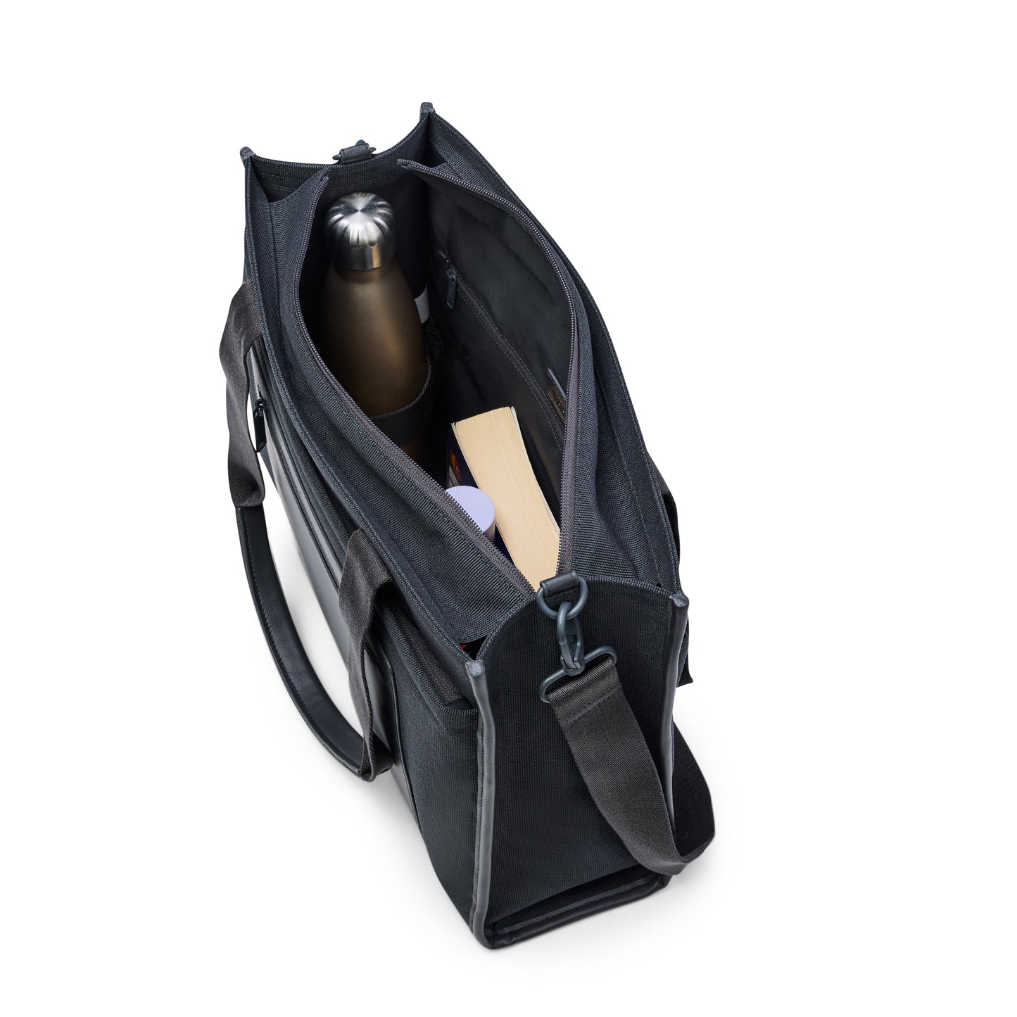 Commuter Tote in Charcoal