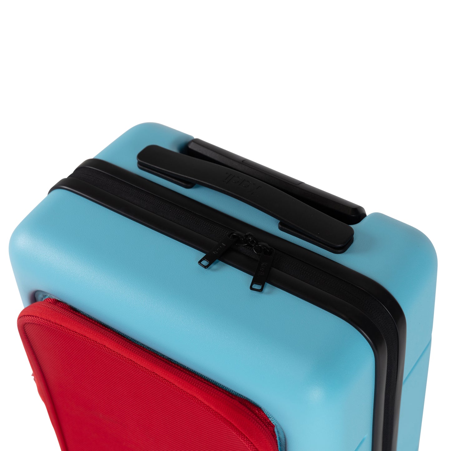 Kids Carry-On Adventure in Light Blue/Red