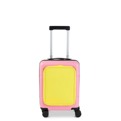 Kids Carry-On Adventure in Pink/Yellow