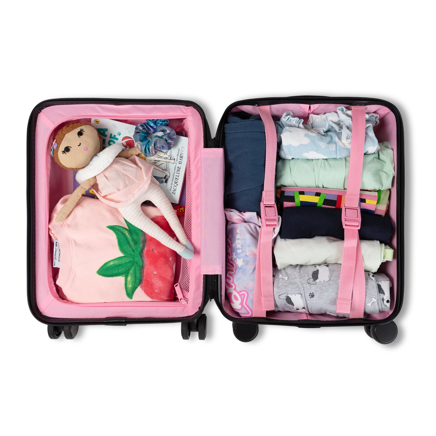 Kids Carry-On Adventure in Pink/Yellow